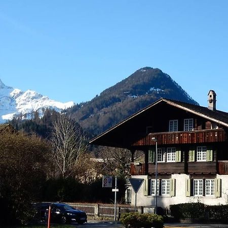 Zentral Gelegene Wohnung Mit Grossem Garten Interlaken Exterior foto