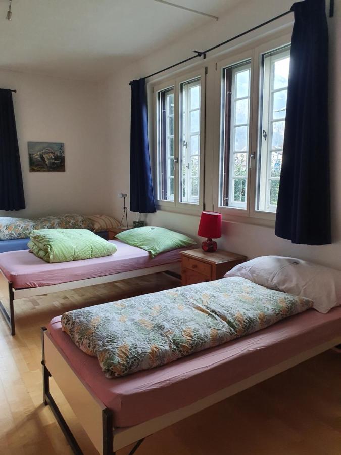 Zentral Gelegene Wohnung Mit Grossem Garten Interlaken Exterior foto